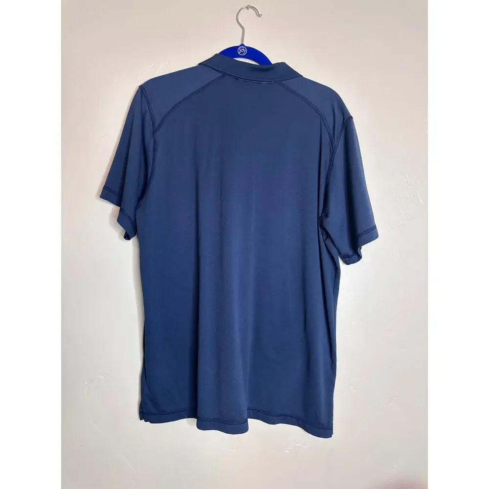 Men's The North Face TNF Dark Navy Blue and Red Polo